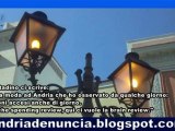 Lampioni pubblici accesi di giorno ad Andria - uno spreco inutile