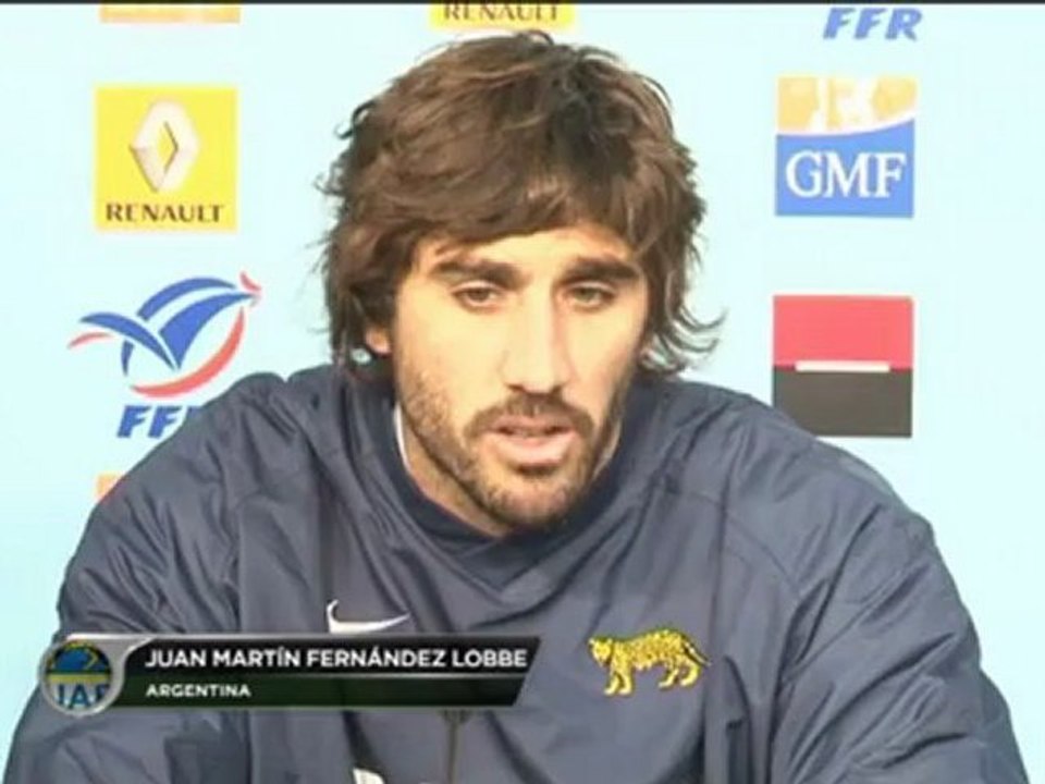 Argentine - Fernandez Lobbe : "Ça va être très, très chaud"