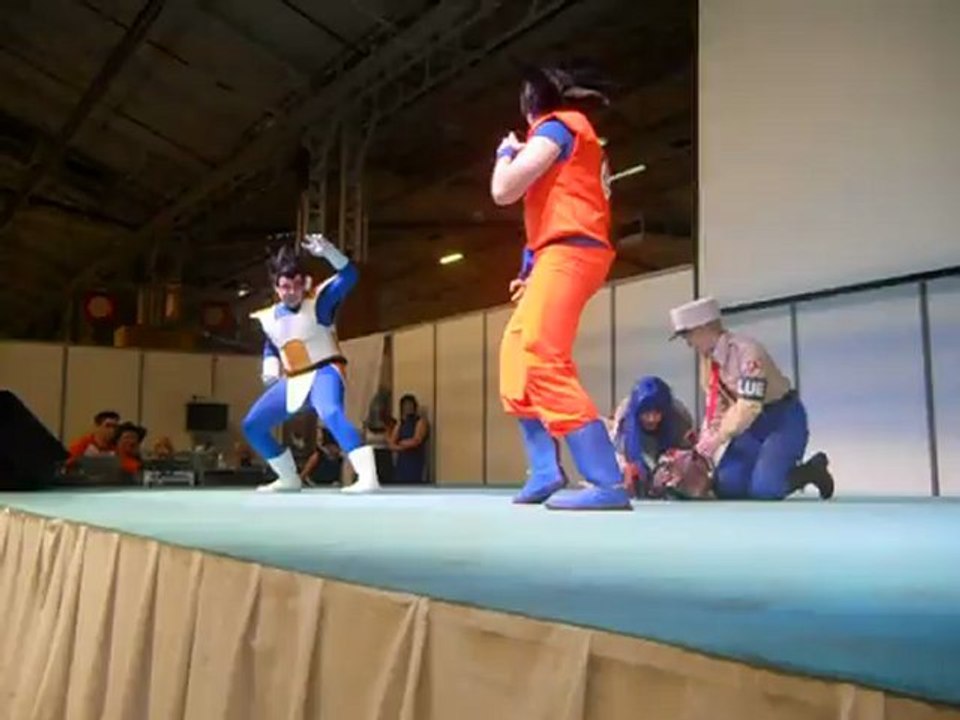 Paris Manga février 2012 groupe Dragon Ball