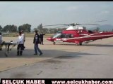 İntihar Eden Bekir Kaya Ambulans Helikopterle İzmire Götürüldü