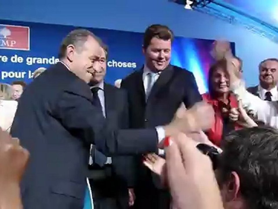 Meeting JFC du Carrousel du Louvre - message de Jean François Copé aux jeunes du 92