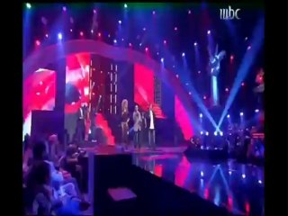 الاغنية الجماعية للمشتركين في الحلقة الثانية من العروض المباشرة