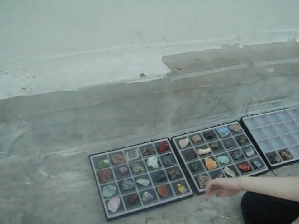 Dante y su colección de Minerales