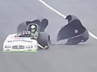 Funny Car Explodes, Driver Walks Out Like A Boss