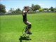 How to Front Flip on Jumping Stilts