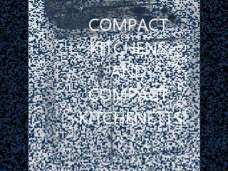 Compact kitchens can go anywhere