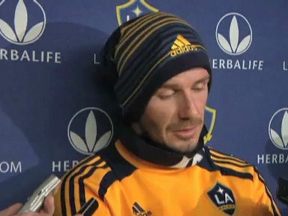 Beckham: 'Denken noch nicht an den Titel'