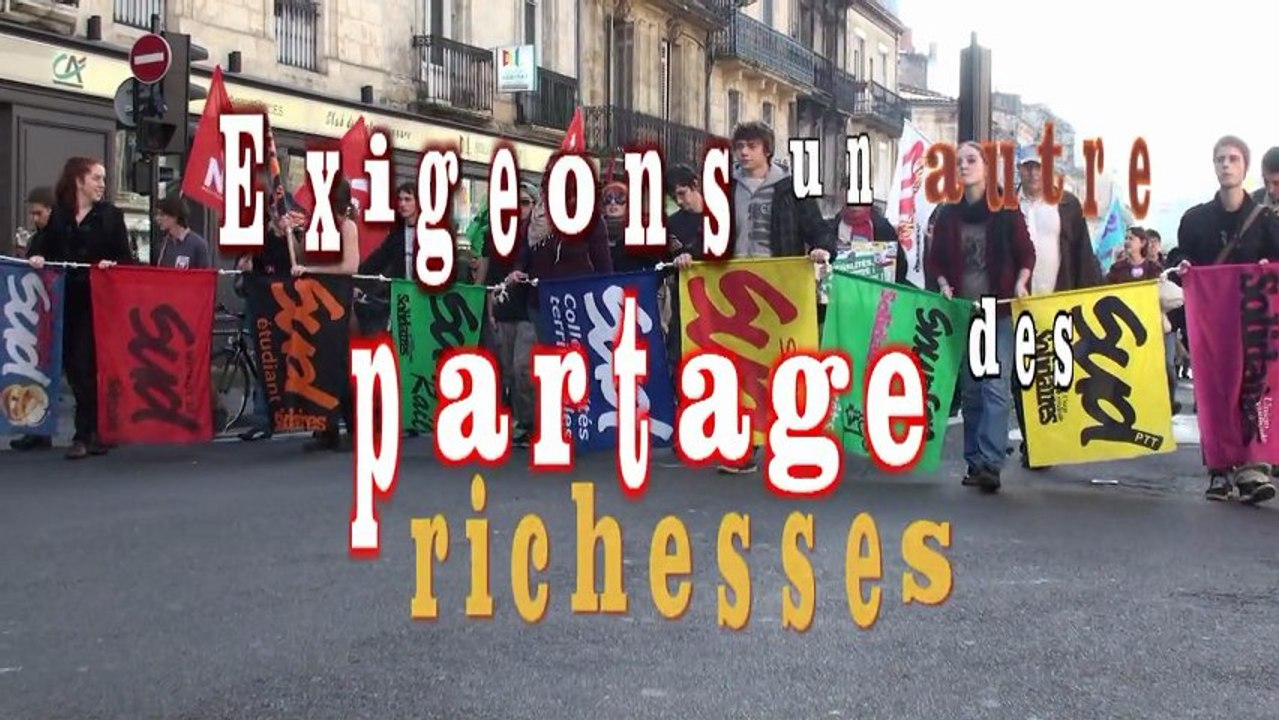 Contre l'Austérité Bordeaux (14nov2012)