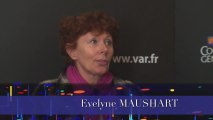 Evelyne Maushart à la fête du livre à Toulon