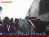 School bus, train collission in Egypt kills dozens