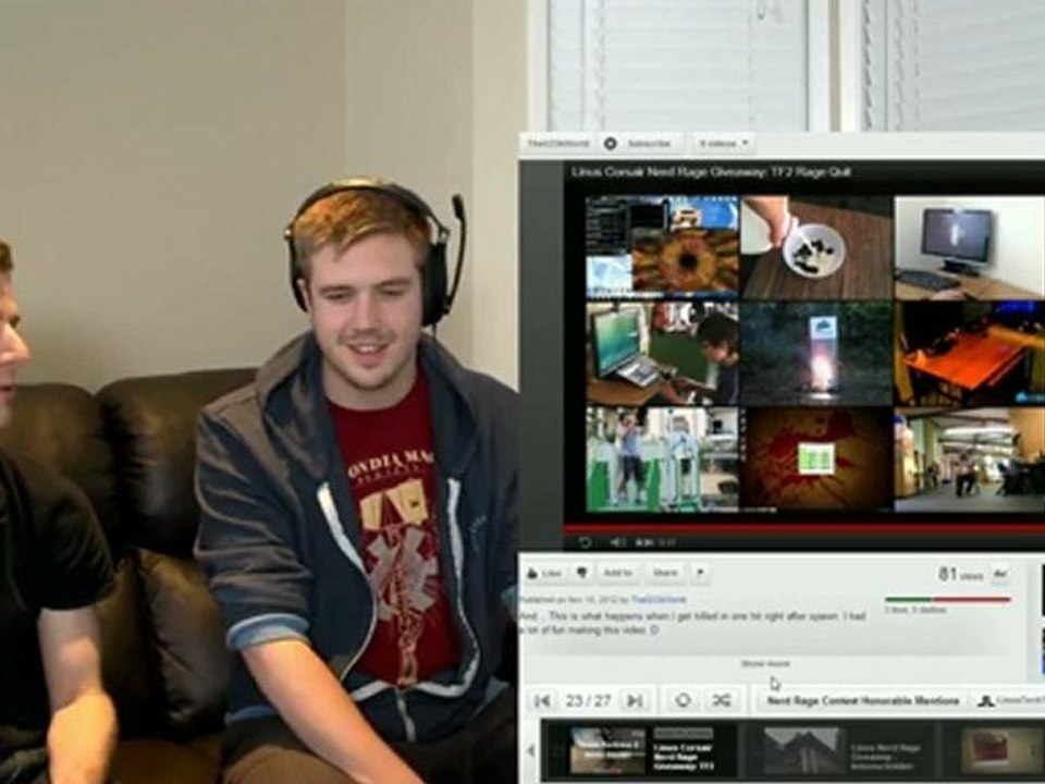 Corsair Nerd Rage Winners Announcement & Commentary on Winner Videos & Honorable Mentions