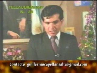 GUILLERMO CAPELLAN  EXINTENDENTE DE LIBERTADOR GRAL SAN MARTIN ASI GOBERNABA YO 21