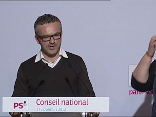 Discours de Pierre Polard au conseil national du 17 novembre