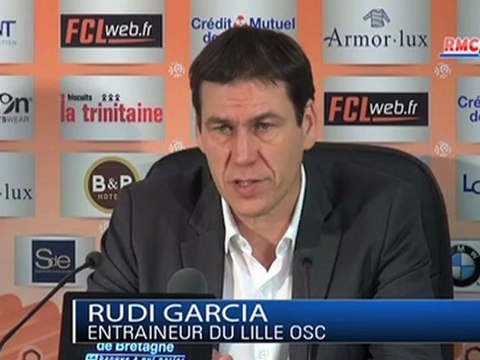 Les réactions de C. Gourcuff et R. Garcia après Lorient - Lille