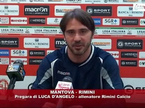 Icaro Sport. D'Angelo sul mercato di gennaio e su Mantova-Rimini