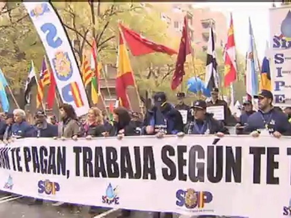 Protests across Europe against austerity.