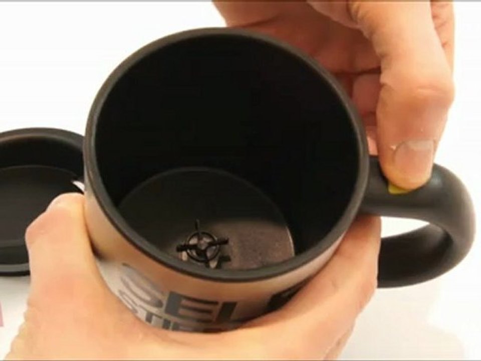 Mug qui mélange tout seul