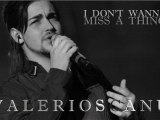 VALERIO SCANU - I DON'T WANNA MISS A THING