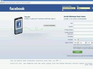 facebookta garip şeyler