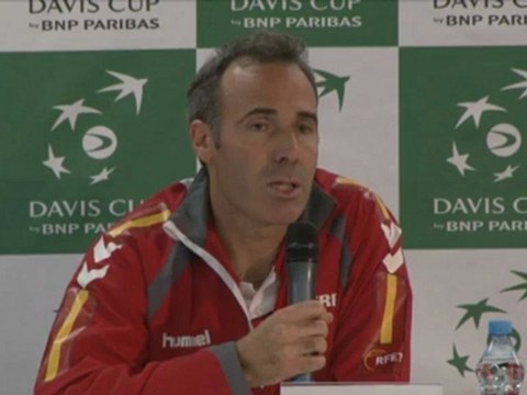 Copa Davis - Álex Corretja: Sabíamos que sería un partido muy difícil