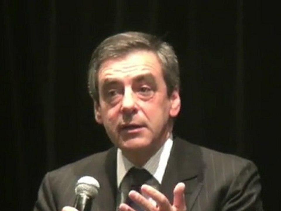 Fillon à St Georges, son discours