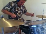 Snare drum workout 1 (short clip, mostly snare)