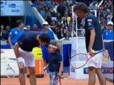 En Video: Kuerten y Djokovic anteponen el humor al tenis en partido de exhibición