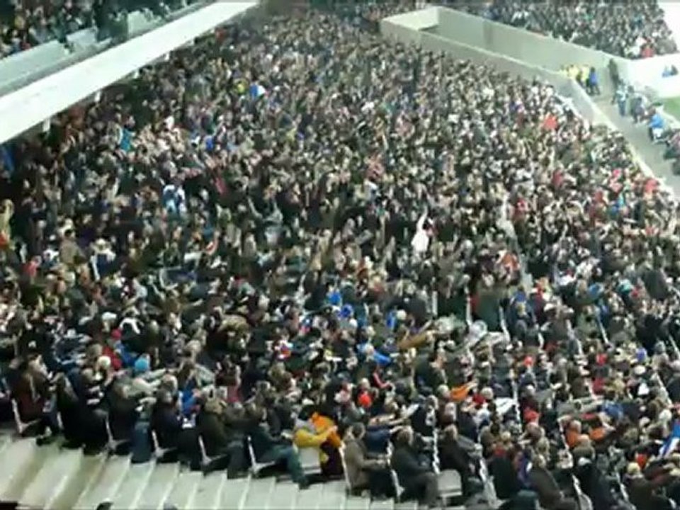 Une petite vidéo de la marseillaise et de la Hola de France Argentine le 17/11/2012