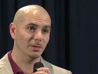 "Music is my Therapy" - Pitbull's 2012 AMAs Rehearsal Interview