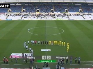Liga Adelante Racing 0  Villarreal  3
