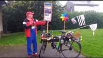 foulées maurepasiennes  2012 à RENNES avec mario et son petit vélo