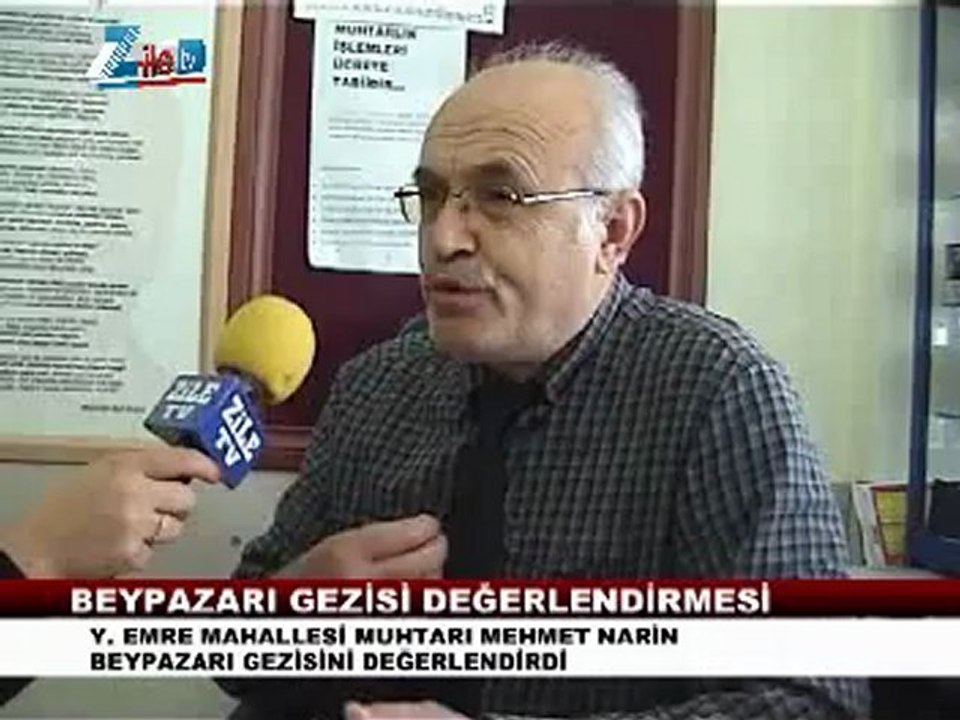Muhtar Mehmet Narinden Beypazarı gezisi degerlendirmesi