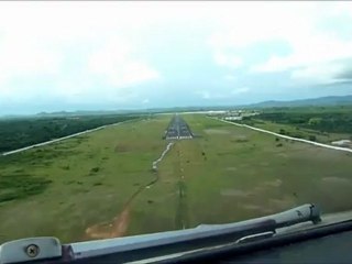 landing Approach Liberia's Roberts-Field airport  Monrovia
