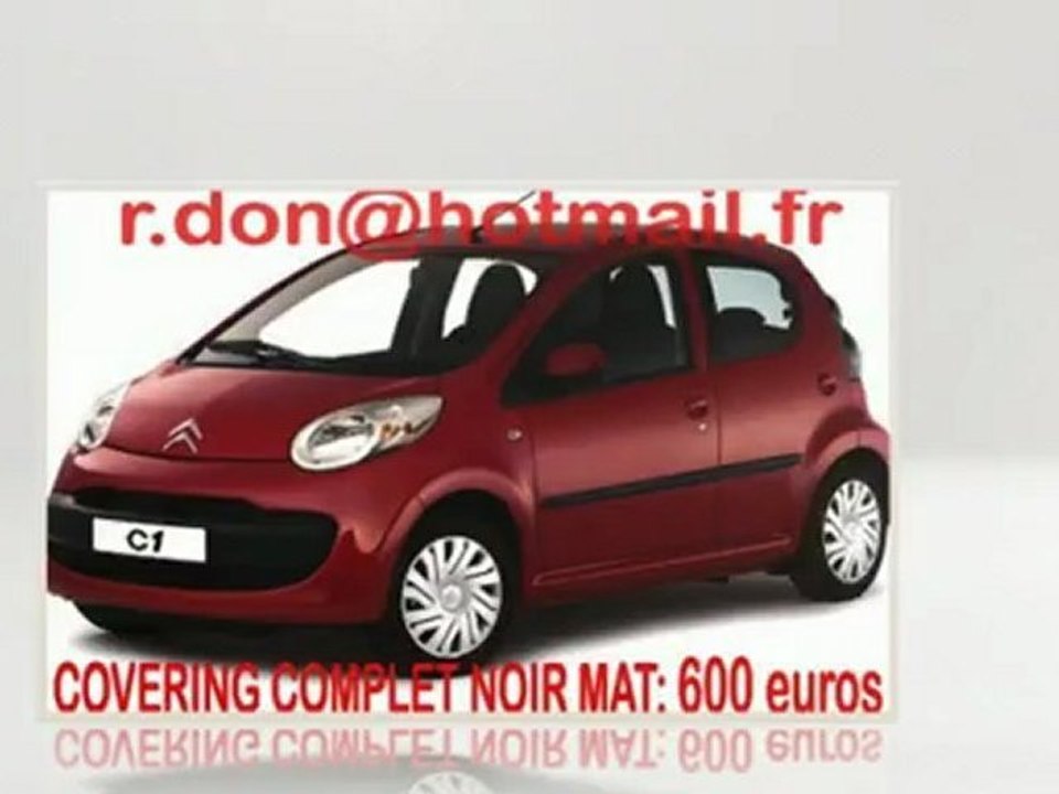 Citroen C1, Citroen C1, Essai video Citroen C1, covering Citroen C1, Citroen C1 noir mat