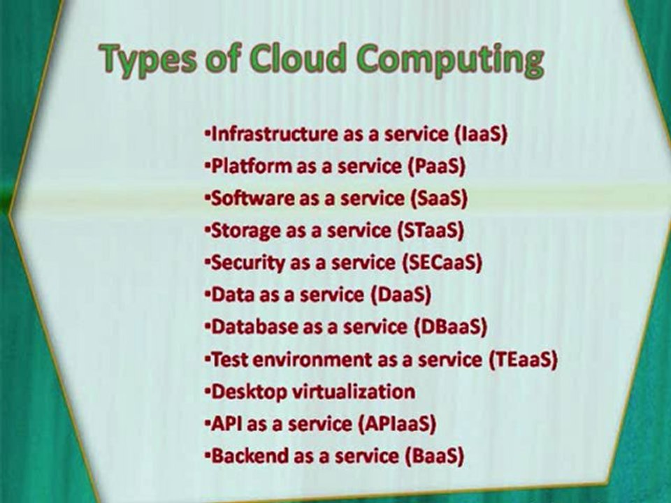 cloud computing