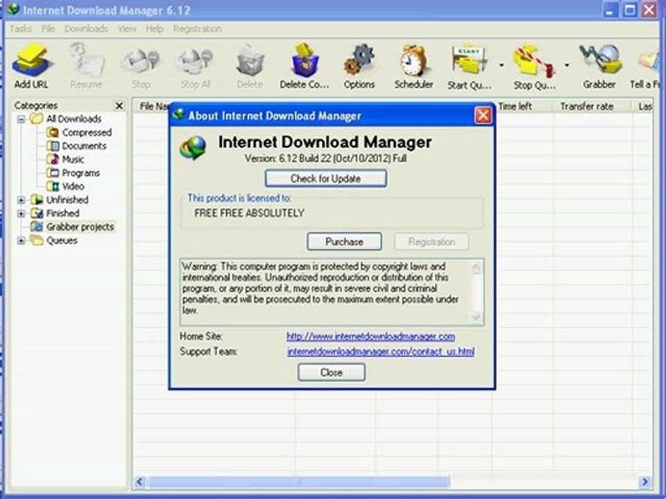 Get internet download manager 6.12 with working crack and registration code