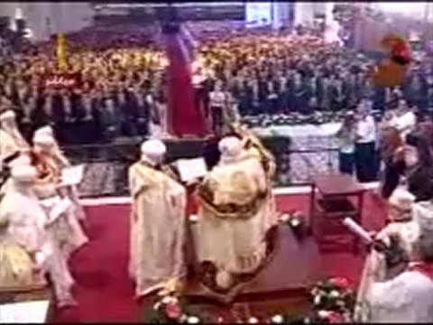 Nous t'ordonnons, Anba Tawadros, Pape et Patriarche de la mégalopole d'Alexandrie, et du siège de Saint Marc