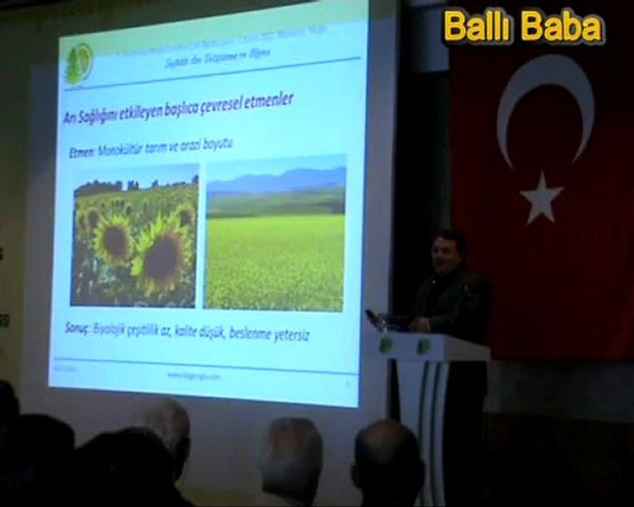 Prof. Dr. Muhsin DOĞAROĞLU  3. Uluslararası Muğla Arıcılık ve Çam Balı