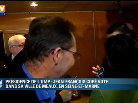 Jean-François Copé a voté à meaux