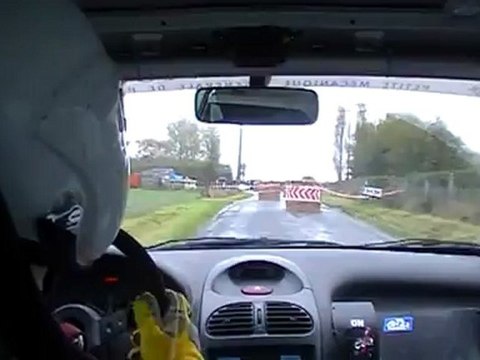 rallye normandie beuzeville 2012 es 1 206 xs a6k fleury nicolas / batté frédéric