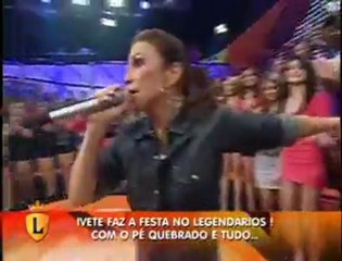 Ivete Sangalo canta no palco do Legendários 17 11 2012