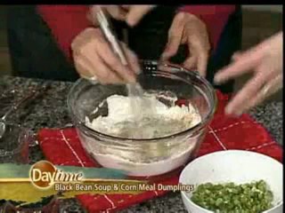 Gluten Free TV Episode of Black Bean Soup with Cornmeal Dumplings by Carol Kicinski - YouTube