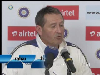 Graham Gooch PC PC 1st test Day 4 Ahemdabad 18 November