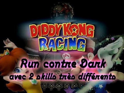 Diddy Kong Racing - Run contre Dark avec 2 skills différents
