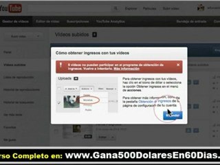 adsense youtube para ganar dinero
