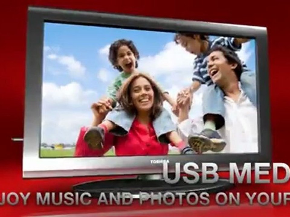 Toshiba C120U 32-Inch 720p 60Hz LED HDTV  (Black)