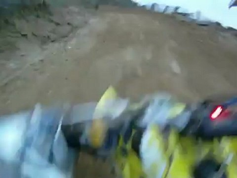 caméra embarquer sur le circuit mc de st barthélemy de vals 26 quad 450 ltr