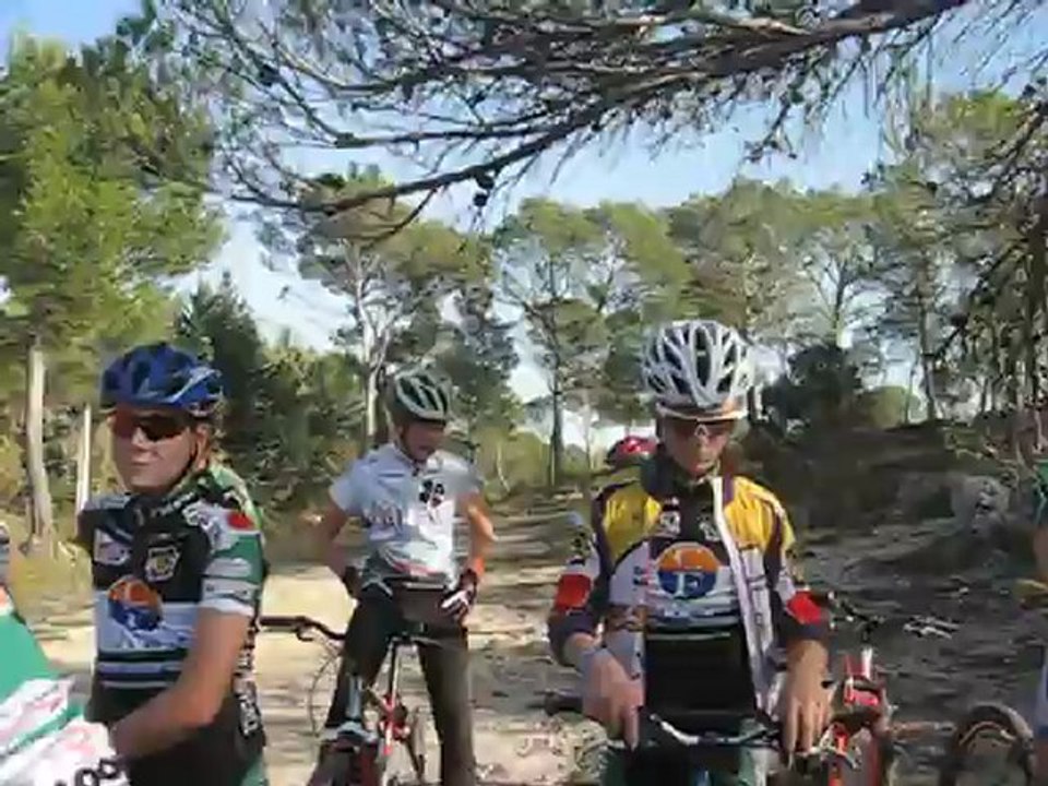 Vtt dans l'Arbois 14 nov bis