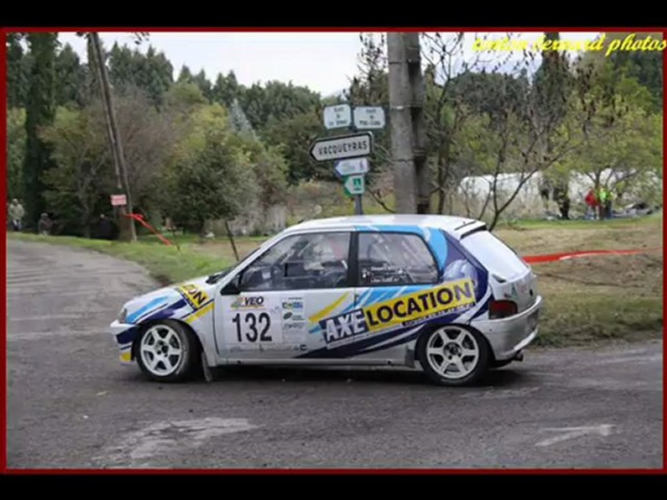 Rallye sarrians 2012 106 rallye F2/12  équipage METIFIOT/CUER