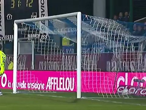 But Sébastien PUYGRENIER (32ème) - ESTAC Troyes - AS Nancy Lorraine (3-3) - saison 2012/2013